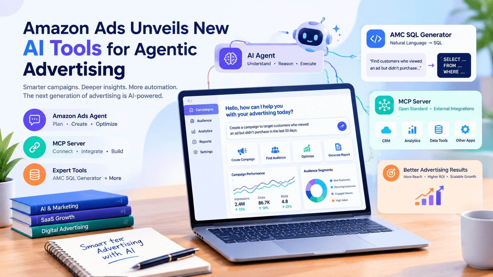 Amazon Ads unveils new AI tools for advertisers