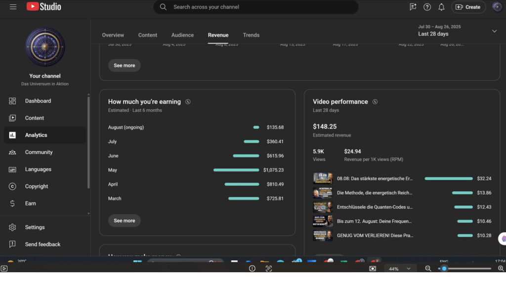 YouTube Shorts creator making short-form videos for audience growth